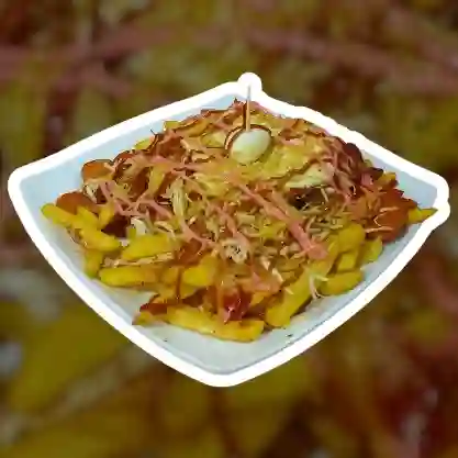 Salchipapa de la Casa
