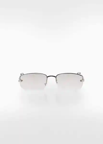 Gafas de Sol Alegra Plata Talla 99 Mujer Mango