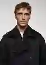 Abrigo Parka Tango Negro Talla XS Hombre Mango