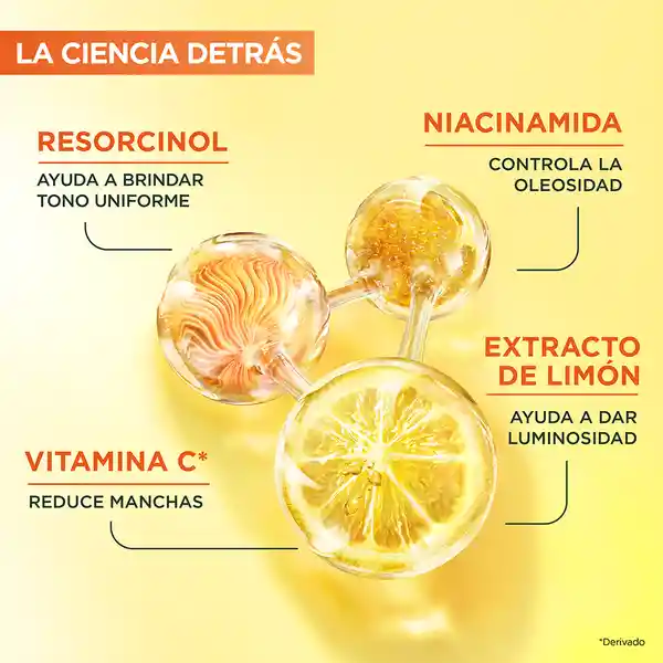 Garnier Express Aclara Anti Manchas Sérum Vitamina C Día