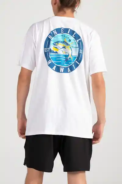 ONeill Camiseta Classic Big Eye Masculino Blanco M