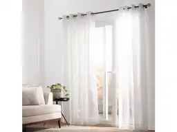 Set Cortinas Con Ojetillo Velour 140 x 240 cm Casaideas