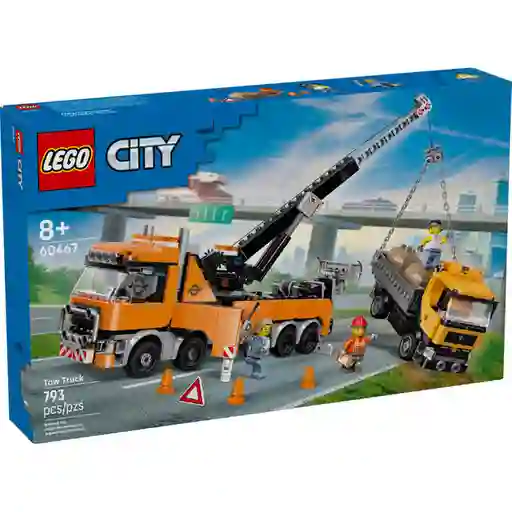 Set de Construcción Camión Grúa Pesado de Recuperación Lego