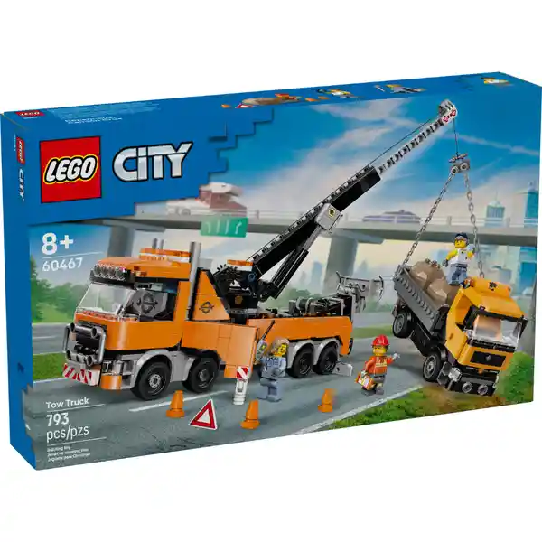 Set de Construcción Camión Grúa Pesado de Recuperación Lego