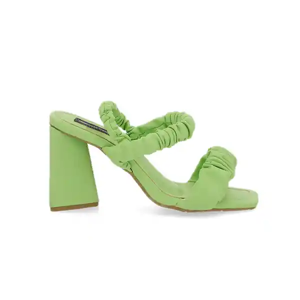 Sandalias Tacón Evie Verde Talla 38