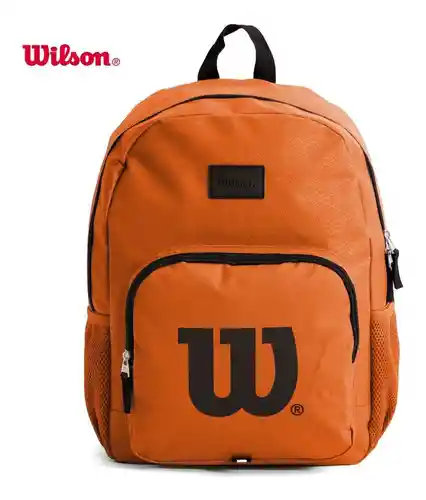 Wilson Morral Capital Tipo Universitario Unisex Anaranjado