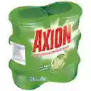 Lavaplatos en Crema Axion Aloe y Vitamina E 450 g x 6und