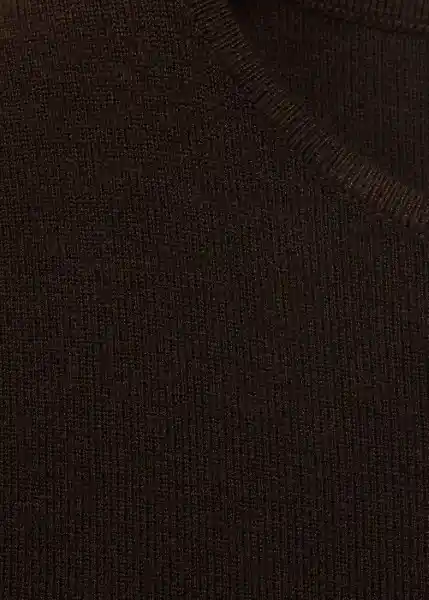 Top Hernan Chocolate Talla M Mujer Mango
