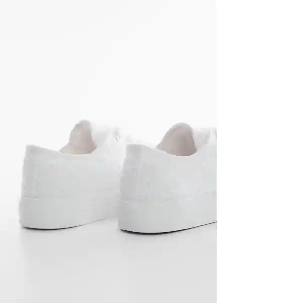 Zapatos Deportiva Britb Blanco Talla 30 Niñas Mango