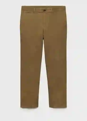 Pantalón Oyster Caza Talla 46 Hombre Mango