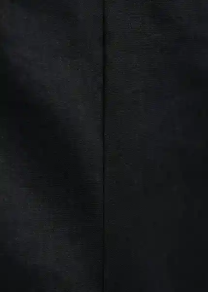 Pantalón Santori Negro Talla 38 Mujer Mango