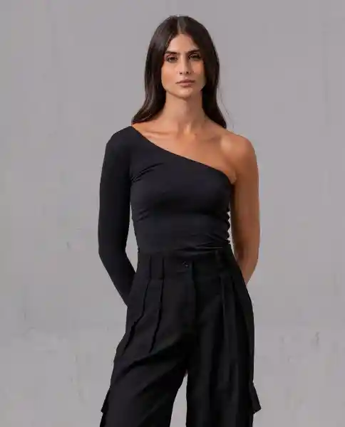 Camiseta Mujer Negro Noche Ultraoscuro Talla S 68624 Rifle