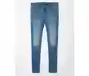 Jean Skinny Hombre Azul Talla 32 x 32 American Eagle