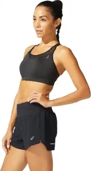 Asics Crop Run Bra Mujer Negro Talla XS 2012b911.001