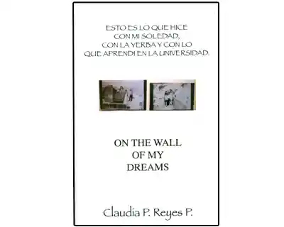 Esto es lo que hice con mi soledad, con la yerba y con lo que aprendí en la Universidad. On the wall of my dreams