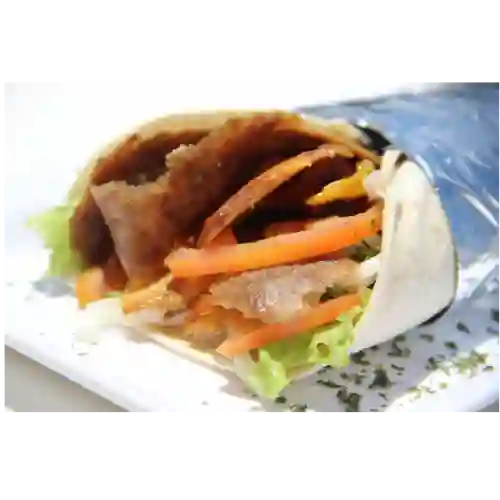 Dürüm Kebab Mixto Res y Pollo