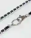 Cinturón Rock Silver Negro Sombrío Ultraoscuro Talla M Chevignon