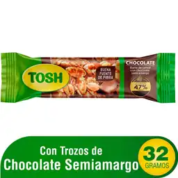 Tosh Barra de Cereal con Chocolate Semi Amargo