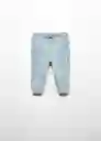 Pantalón Aopcars Celeste Talla 72 Niños Mango