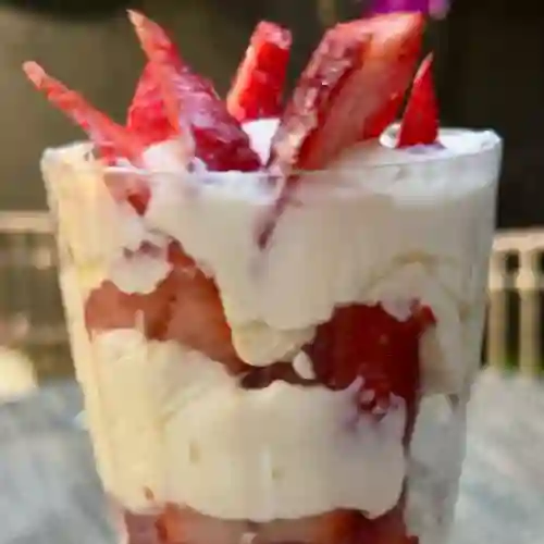 Fresas con Crema