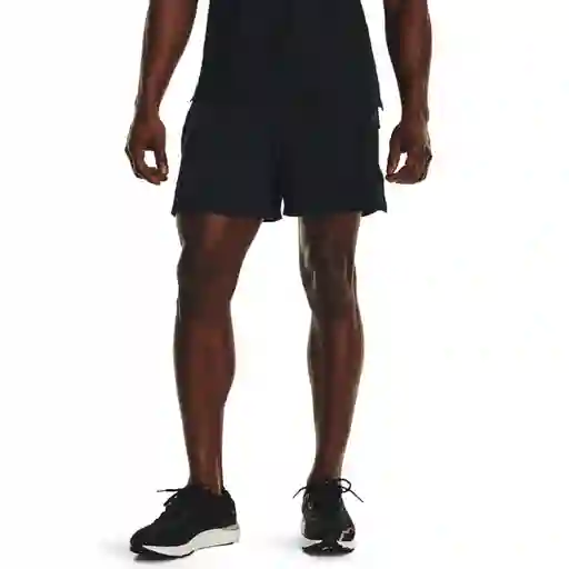 Under Armour Short Launch Elite 5 Hombre Negro T SM 1376509-001