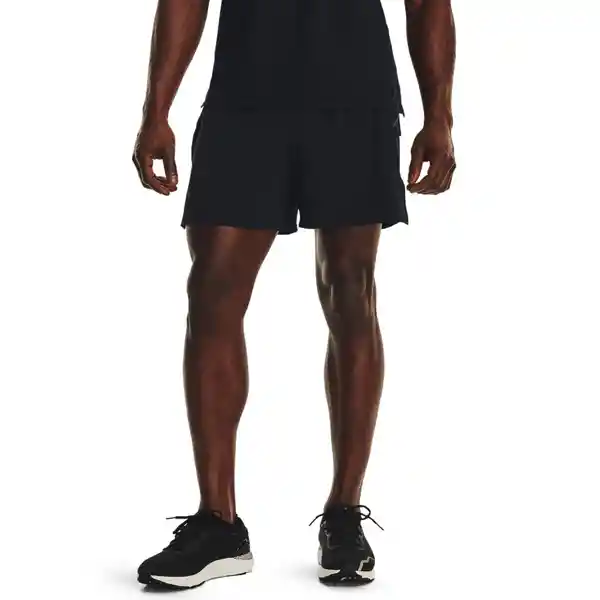 Under Armour Short Launch Elite 5 Hombre Negro T SM 1376509-001