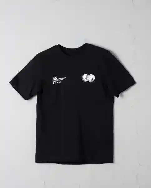 Camiseta Hombre Negro S 102G102_NEG194007 Rifle