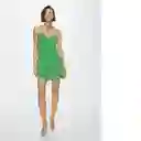 Vestido Thalia Verde Talla M Mujer Mango