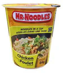 Mr. Noodles Sopa Instantánea Pollo Vaso