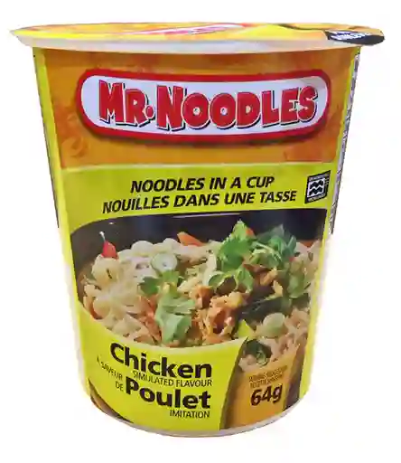 Mr. Noodles Sopa Instantánea Pollo Vaso