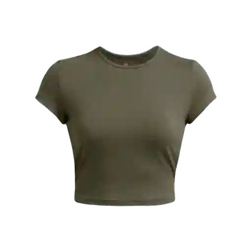 Under Armour Camiseta Meridian Baby Tee Verde Mujer 1387729-390