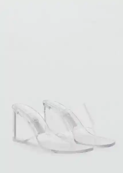 Zapatos Tapa Blanco Talla 38 Mujer Mango