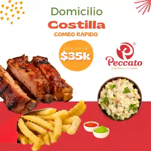 Combo Rápido de Costilla