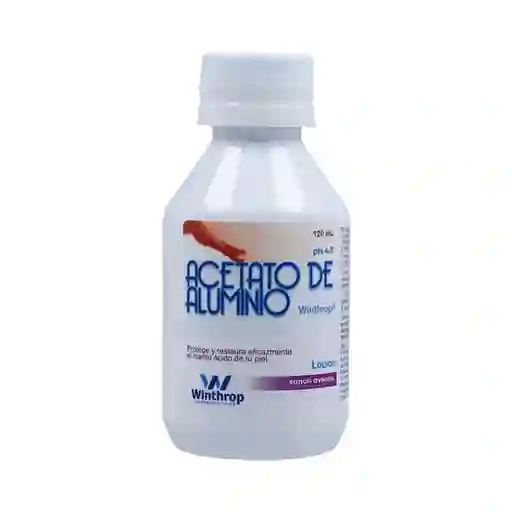 Winthrop Acetato de Aluminio Loción