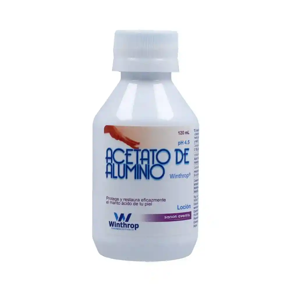 Winthrop Acetato de Aluminio Loción