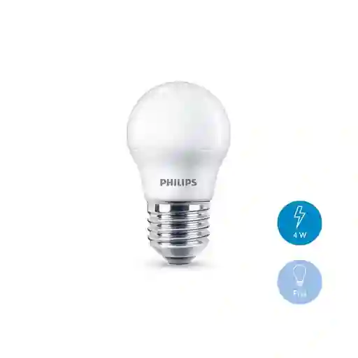 Philips Mini Bombillo Led 4W Luz Fría