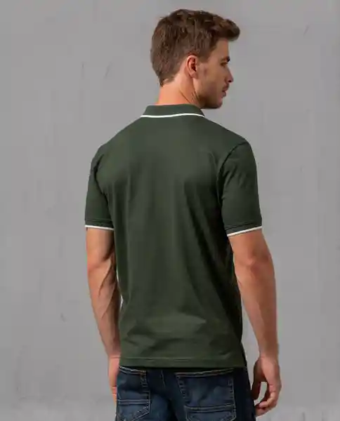 Camiseta Hombre Verde Talla XL 190415B Rifle