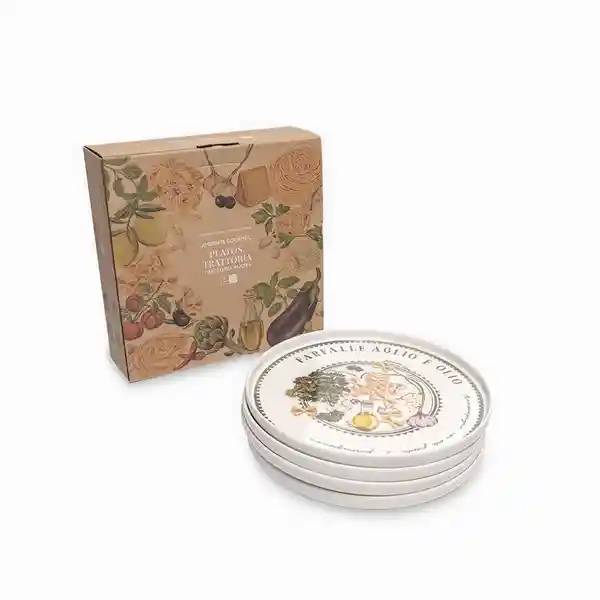 Set Plato Trattoria 27 cm Ambiente Gourmet