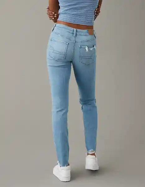 Jean Mujer Azul Talla 10 Regular American Eagle 04324597