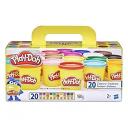 Play Doh Set Maletín Plastilina 20 Colores Diferentes A7924