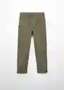 Pantalón Franky Khaki Talla 06 Niños Mango