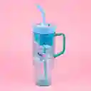 Vaso Plástico Pitillo Serie Lilo & Stitch Stitch 1250 mL Miniso