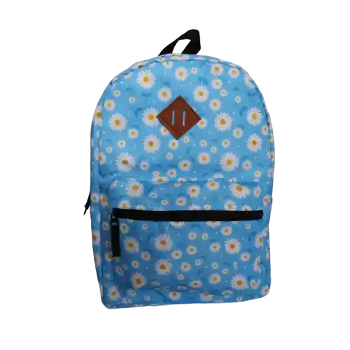 Morral Estampado Margaritas Azul Claro People