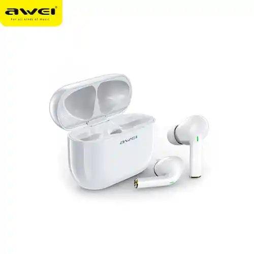 Awei Audífonos Inalámbricos Bluetooth Blanco T29