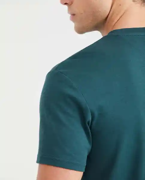 Camiseta Basic Colors Verde Nafta Ultra Oscuro T. M Chevignon