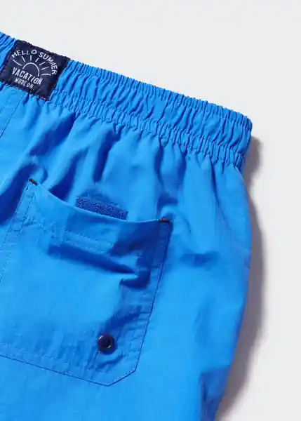 Short Bañador Mare Azul Talla 05 Niños Mango