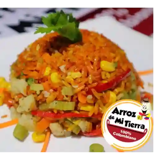 Combo Arroz Vegetariano y Bebida