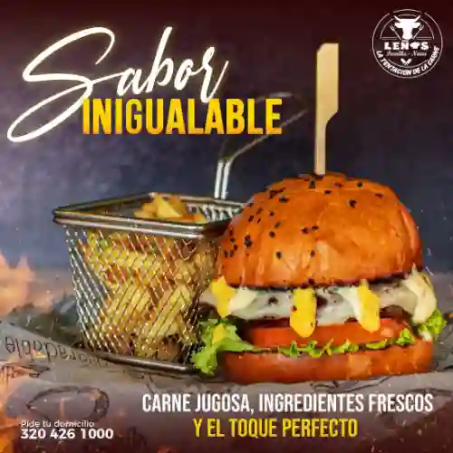 Hamburguesa Leños