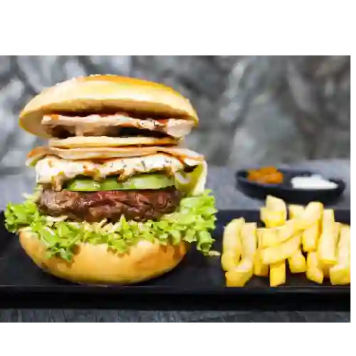 Hamburguesa la Trifasica