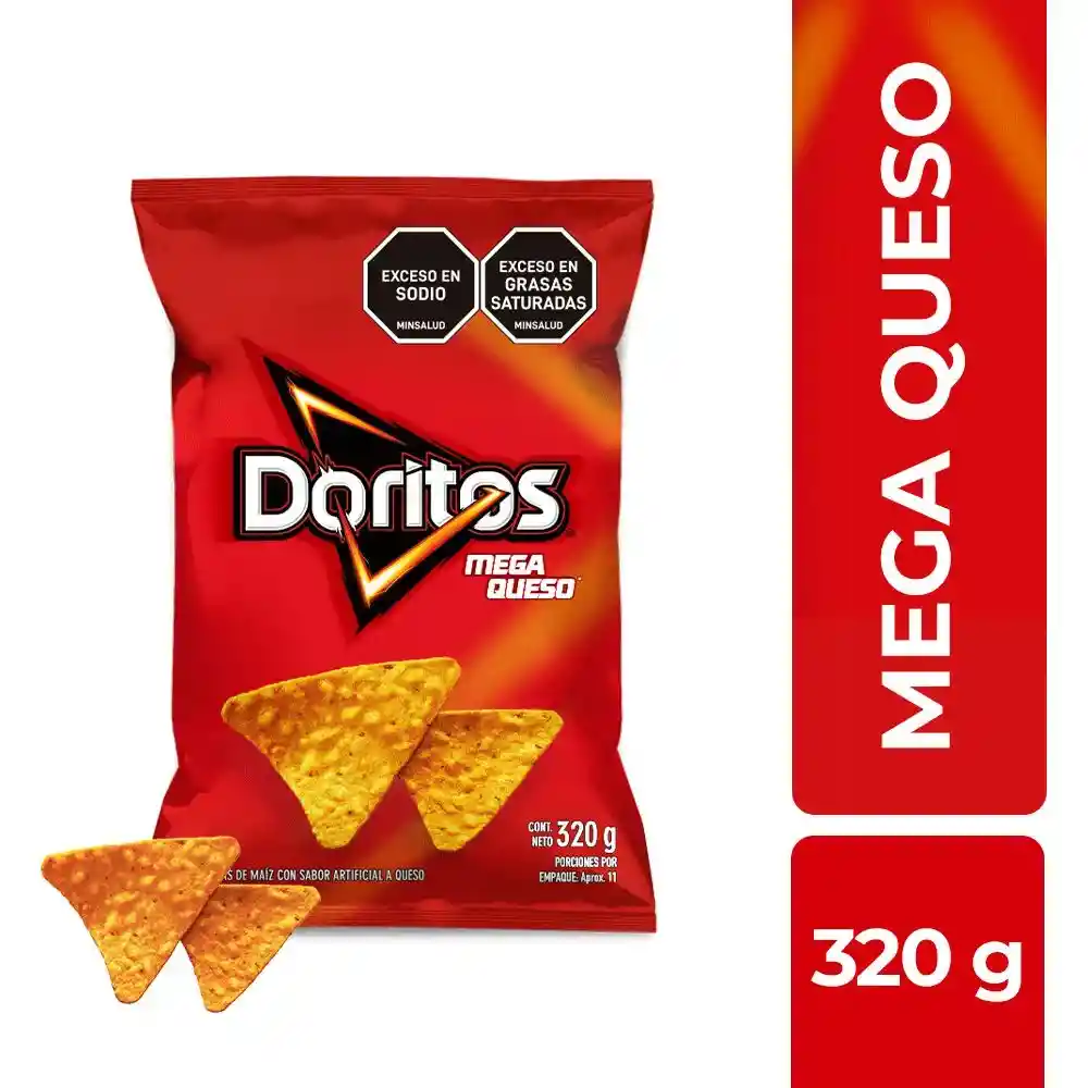 Doritos Snack Megaqueso 320g